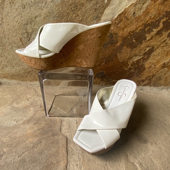 Jessica Simpson Shoes - Women’s Jessica Simpson cork heel wedges